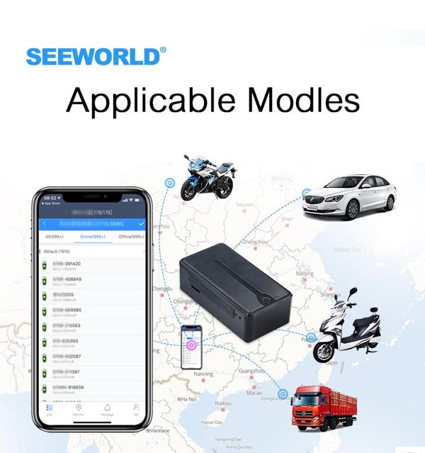 GPS Tracker S11L- 4G Wireless Asset - SEEWORLD
