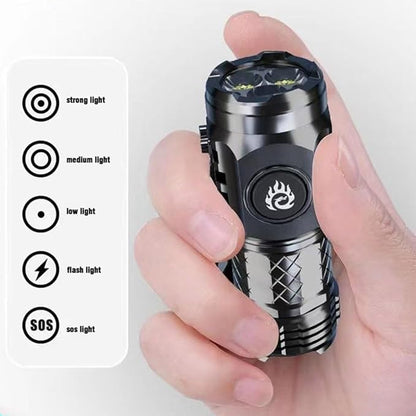 Three-Eyed Mini LED flashlight