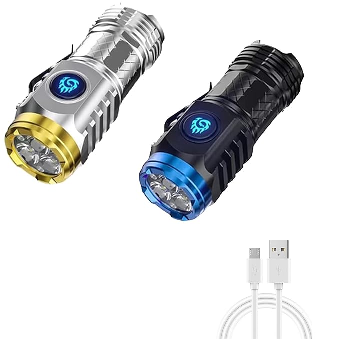 Three-Eyed Mini LED flashlight