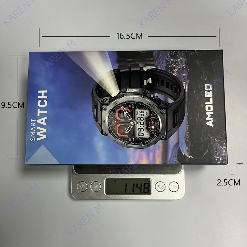 KT85 Smart Watch GPS Sports Fitness Tracker