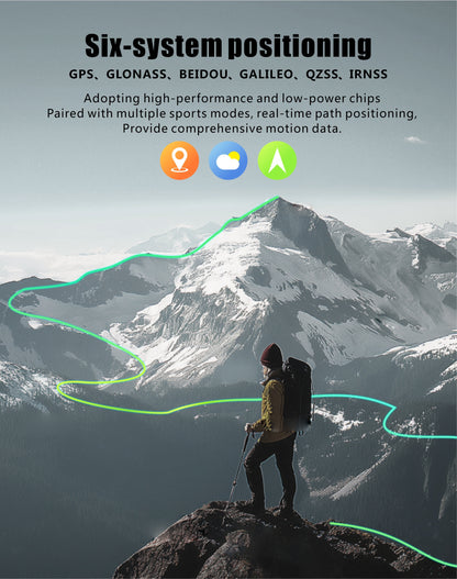 Dodobit New GPS Smart Watch DT09 with Strong Flashlight