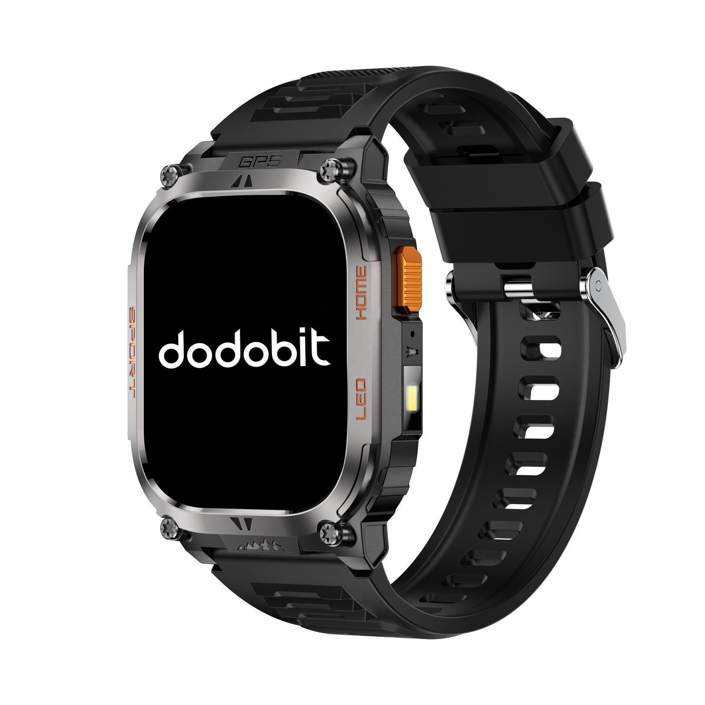 Dodobit New GPS Smart Watch DT09 with Strong Flashlight