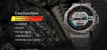 DM58 Outdoor GPS Smartwatch