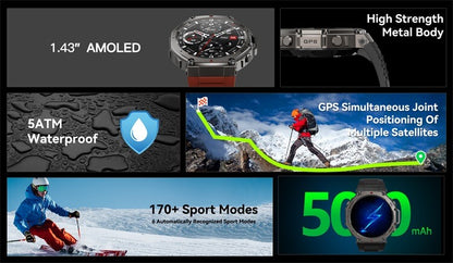 DM58 Outdoor GPS Smartwatch