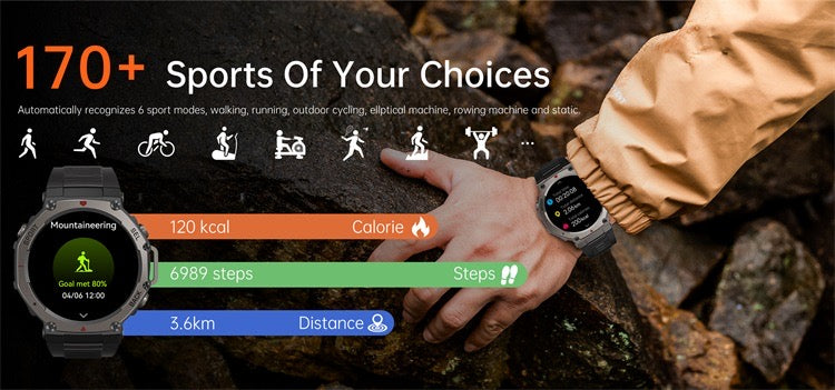 DM58 Outdoor GPS Smartwatch