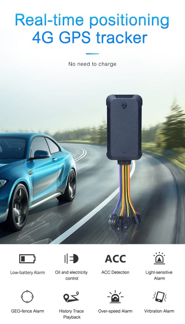 S5L - 4G Vehicle GPS Tracker for Logistic