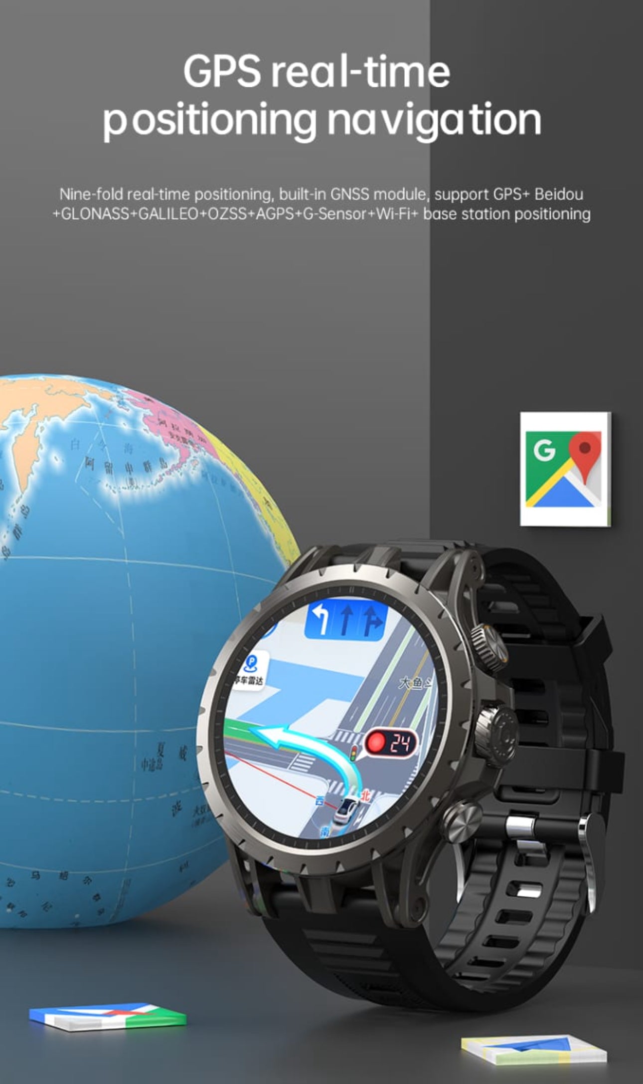 Q-85 Smart Watch 4G LTE - Allin1