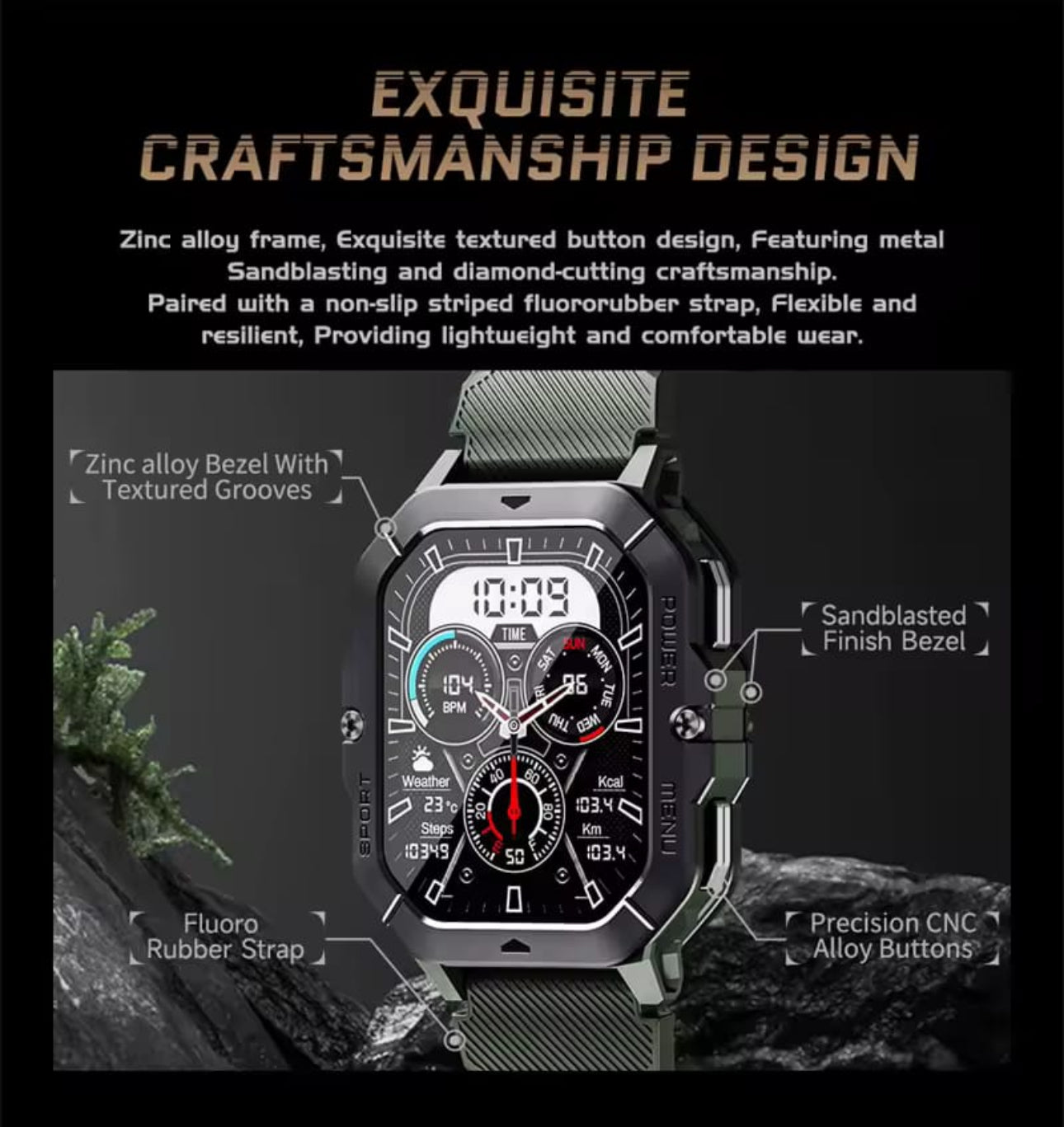 C28 Pro Outdoor Smart Watch - Allin1