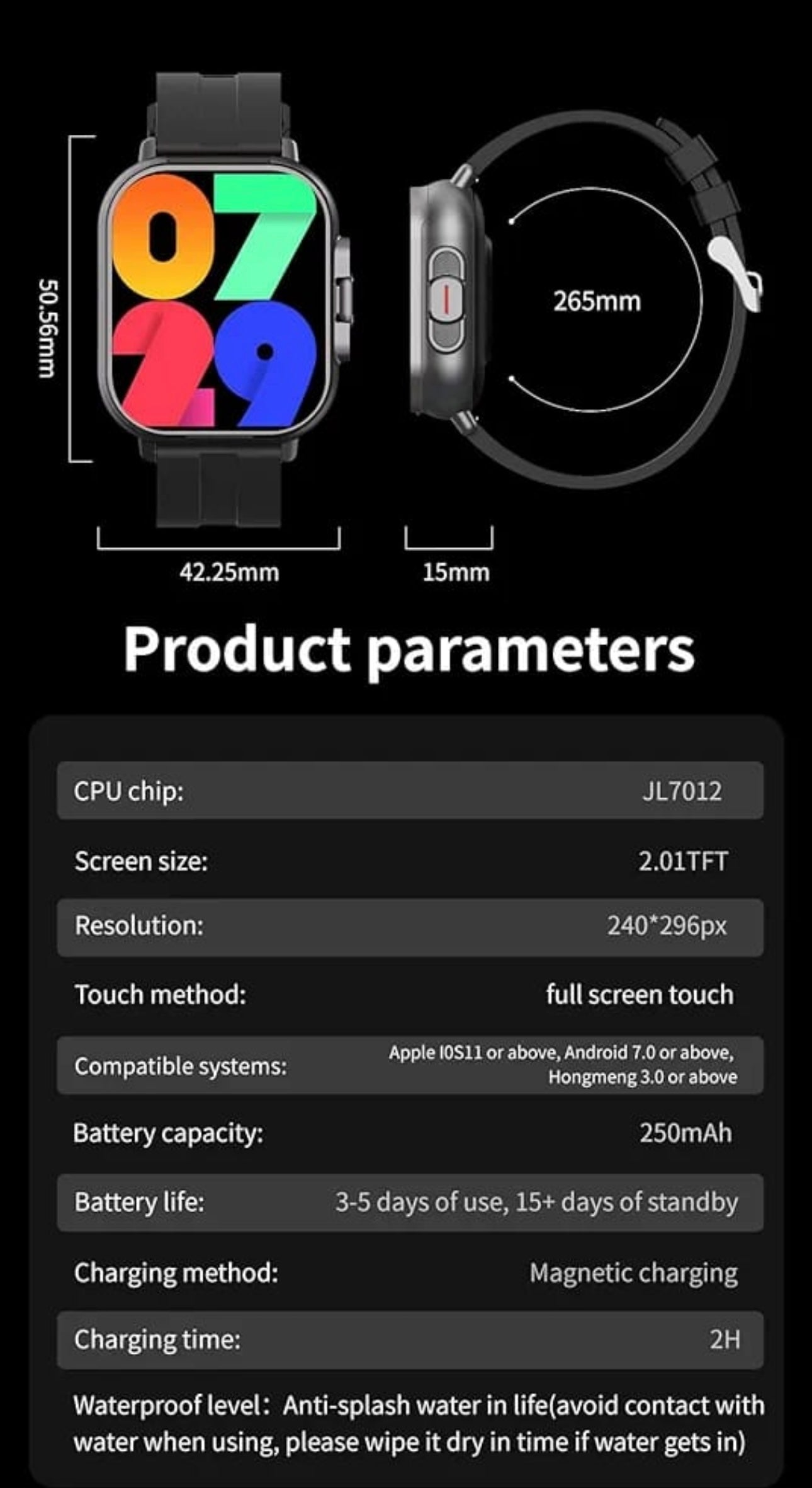 D8 2-in-1 Smartwatch - Allin1