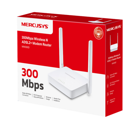 300Mbps Wireless N ADSL2+ Modem Router