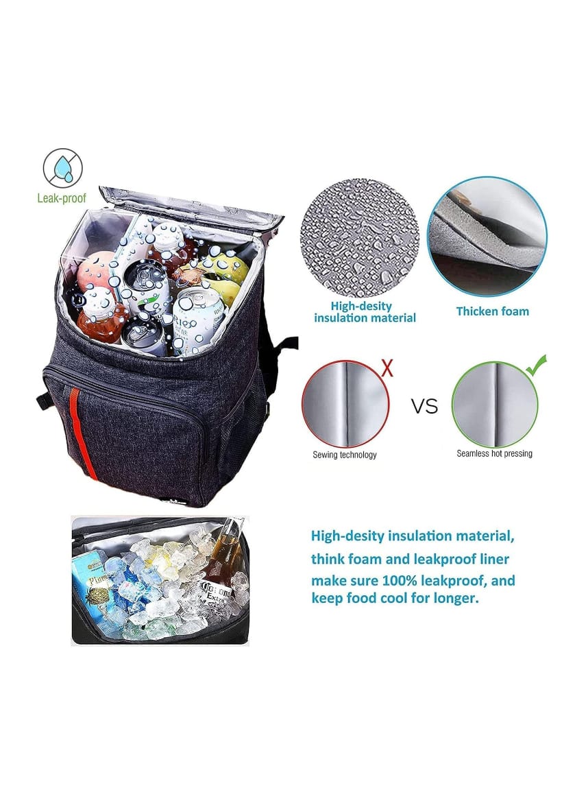 Large Insulated Thermal Cooler Backpack