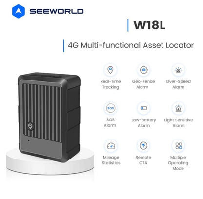 W18L-E | 4G Magnetic Asset Rechargeable Tracker
